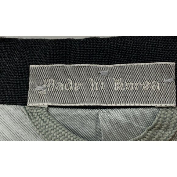 Bellagio Mens Black Tuxedo Suit 2-Piece 44L / 39W Wool Blend Wedding Prom 8077 - Picture 9 of 14